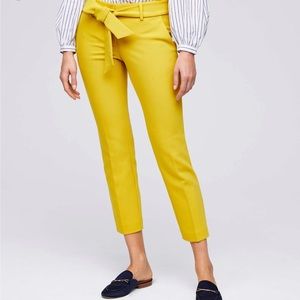 Loft tie waist pant